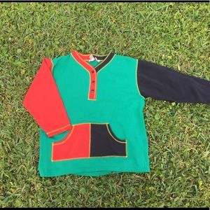 👩🏼‍🎤 Chance Encounters color block sweatshirt